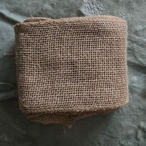 Burlap/hemp ribbon